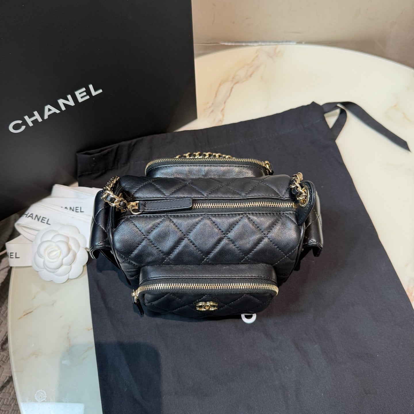 Chanel 24k Camera Case Small